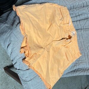 Ladies shorts size 12/31 orange